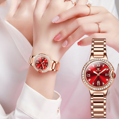 Rose Gold Elegance – Women’s Watch