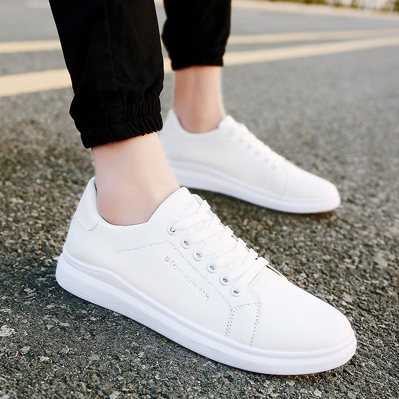 Mens Casual Shoes shoes lace shoes Korean white shoes wholesale fashion