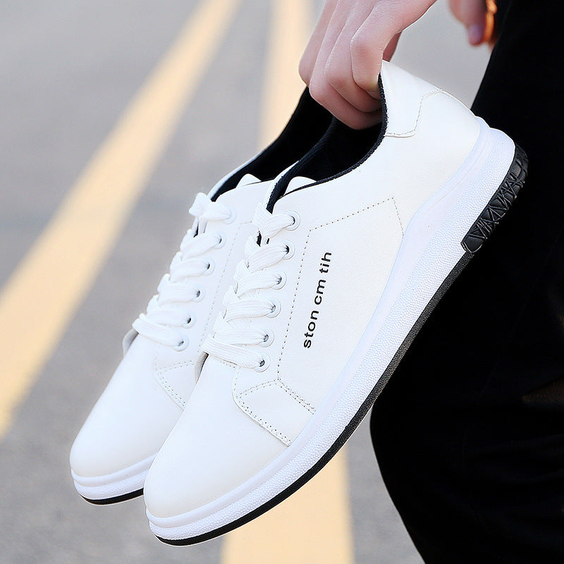 Mens Casual Shoes shoes lace shoes Korean white shoes wholesale fashion